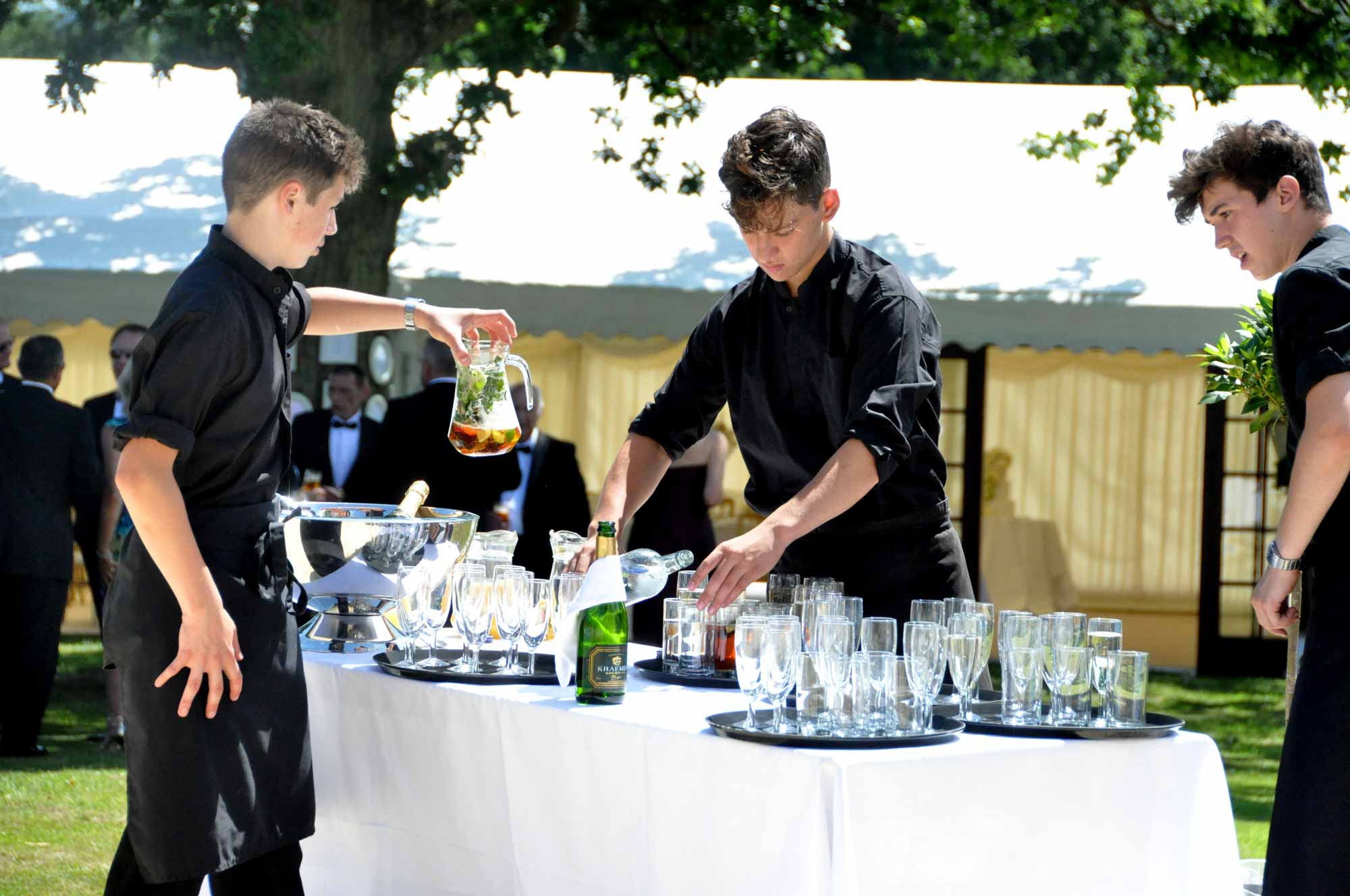 The Team at Super Event Catering & Marquee Hire Ltd Wedding Caterers
